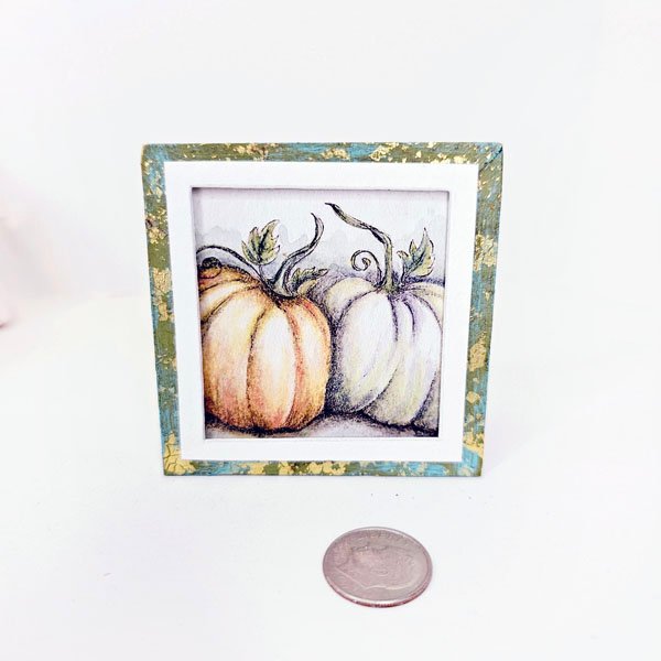 Halloween Pumpkins No.7:3 Dollhouse Miniature Handmade image 8