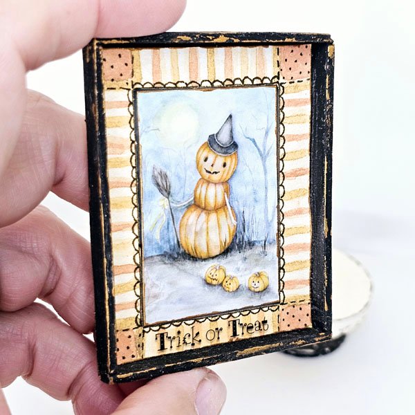 Halloween Pumpkins No.5:3 Dollhouse Miniature Handmade image 5