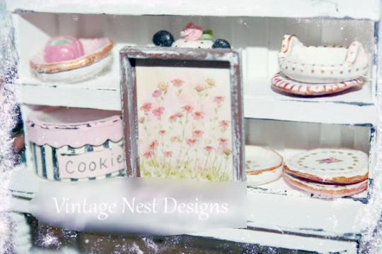 Field of Flowers No.1:1 Dollhouse Miniature image 3