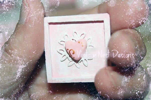 Valentine Sweet Heart No.1 Dollhouse Miniature Handmade image 6