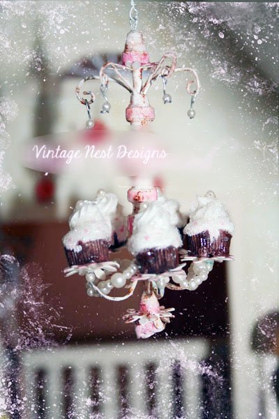 Chandelier No.1 Dollhouse Miniature Handmade image 5