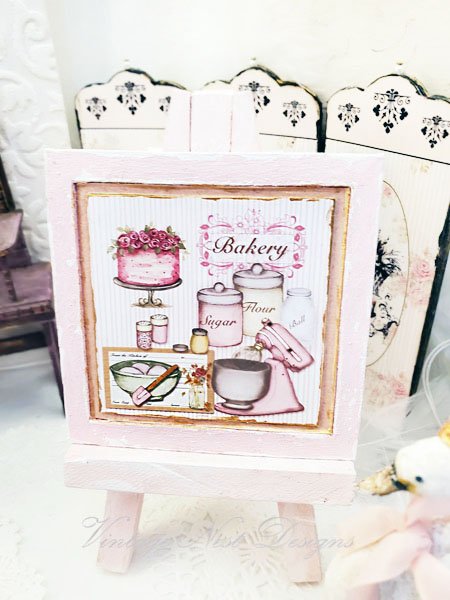 Bakery Pink Mixer No.1:5 Dollhouse Miniature Handmade image 10