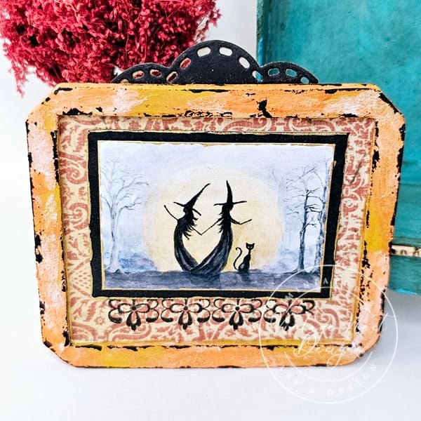 Dancing Witches No.1:4 Dollhouse Miniature Handmade image 5