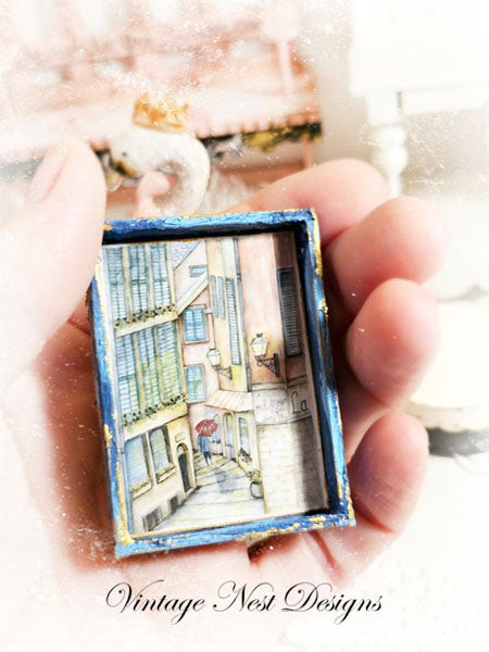 Miniature City Shopping No.1:1 Dollhouse Accessories 112th Scale Diorama Room