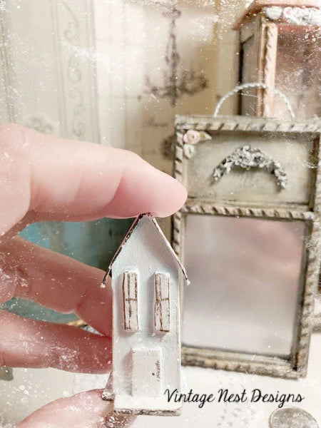 Miniature Putz House No.1 Handmade