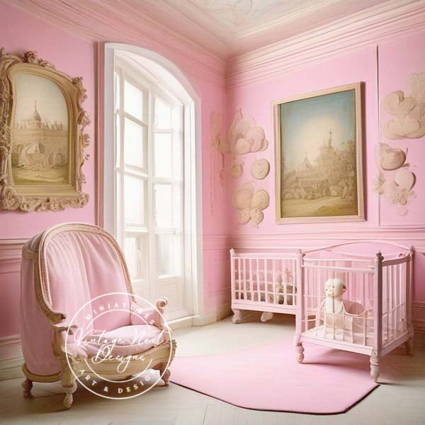 Impression numérique Chambre de bébé n°2 Téléchargement instantané