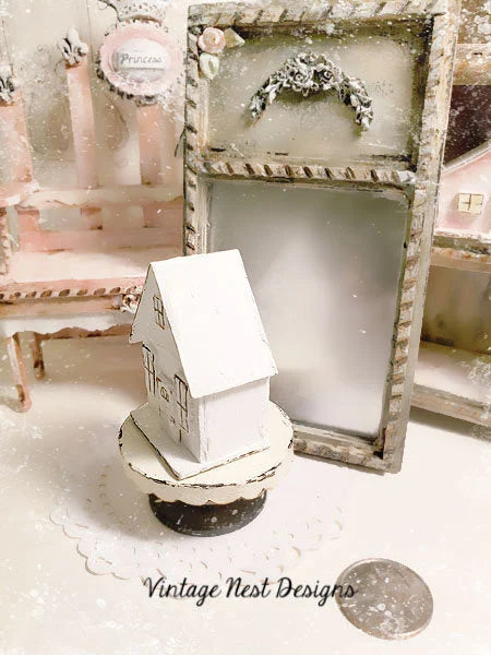 Putz Miniature House No.8 Handmade