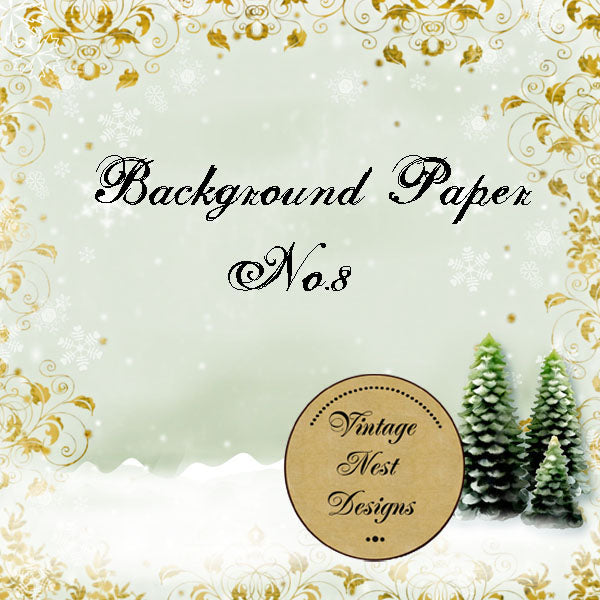 Page de fond de scrapbooking numérique n° 8 Téléchargement instantané