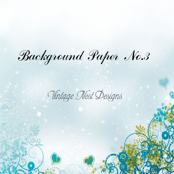 Digital Scrapbooking Background Page No.3 Freebie Instant Download