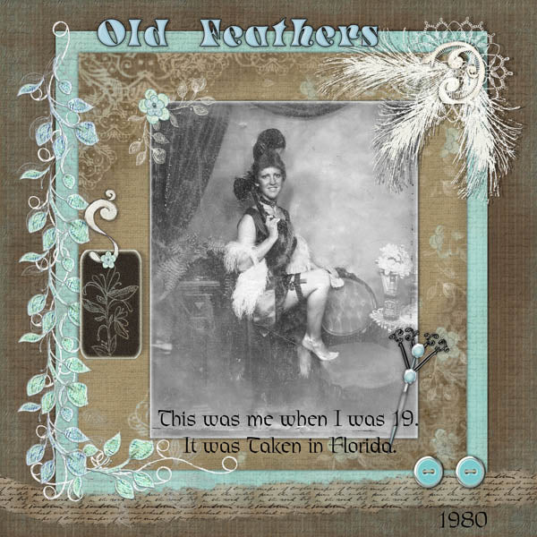 Digital Scrapbooking Breathless Quick Page No.3 Instant Download