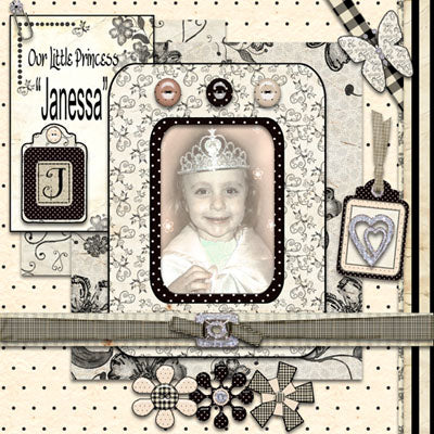 Kit de Scrapbooking Numérique Diamants Bruts Téléchargement Instantané