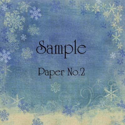 Frosty Flakes Scrapbooking Kit Digital Prints Illustration