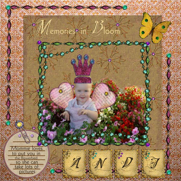 Digital Scrapbooking La Bohemia Kit Instant Download