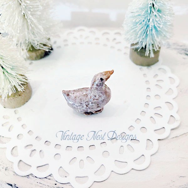 Duck No.1 Dollhouse Miniature Handmade image 5