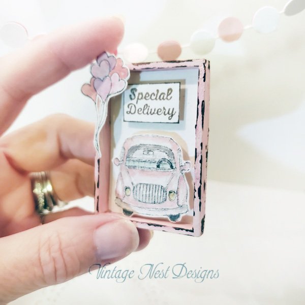Special Delivery No.1 Dollhouse Miniature Handmade image 3