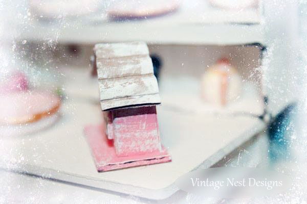 Putz House No.6 Handmade Miniature image 3