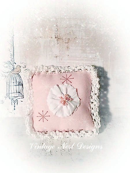 Pillow No.8 Dollhouse Miniature Handmade image 0
