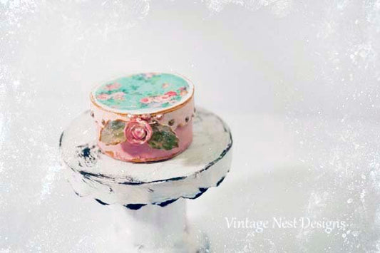 Box No.49 Dollhouse Miniature Handmade image 0