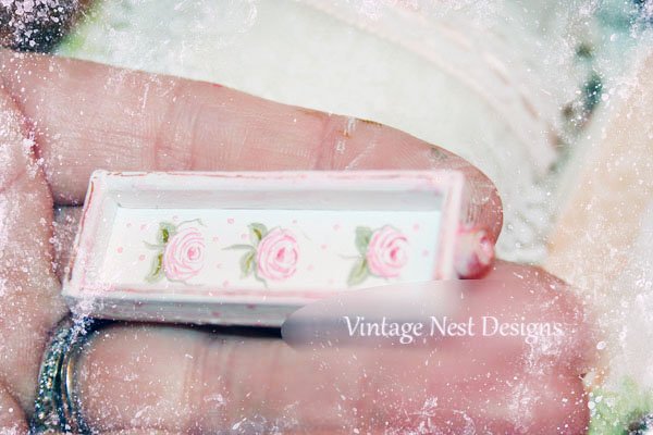 Drawer No.1 Hand Painted Dollhouse Miniature Handmade image 2