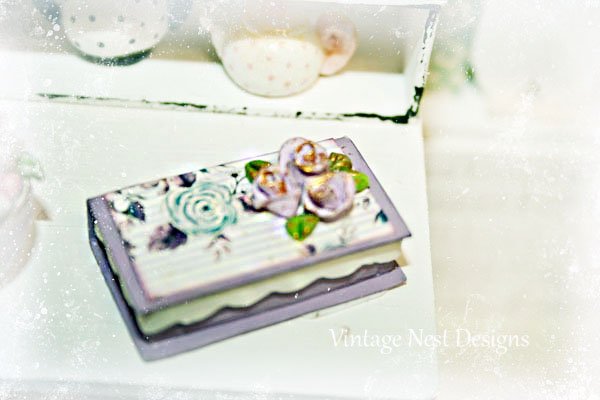 Box No.29 Dollhouse Miniature Handmade for Dolls image 2