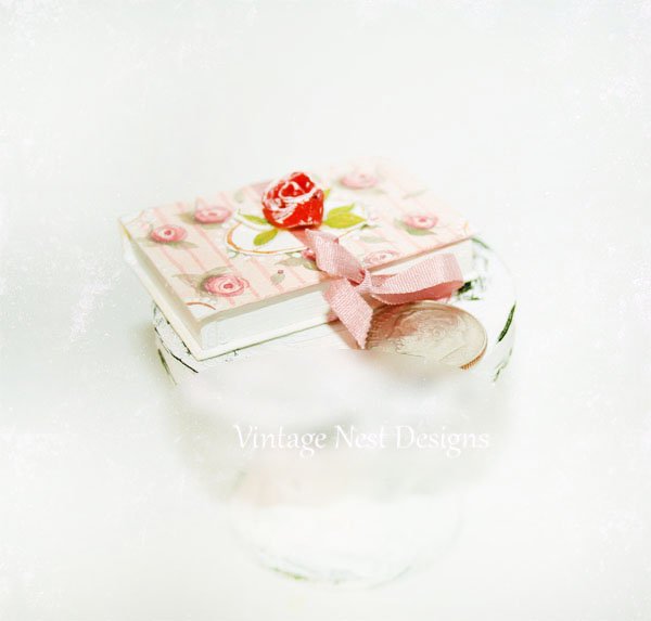 Box No.5 Dollhouse Miniature Handmade image 1