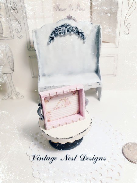 Tray No.3 Dollhouse Miniature Handmade image 5