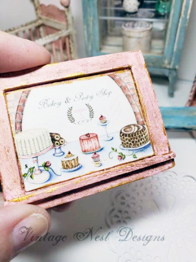 Bakery Shop No.1:2 Dollhouse Miniature Handmade image 1