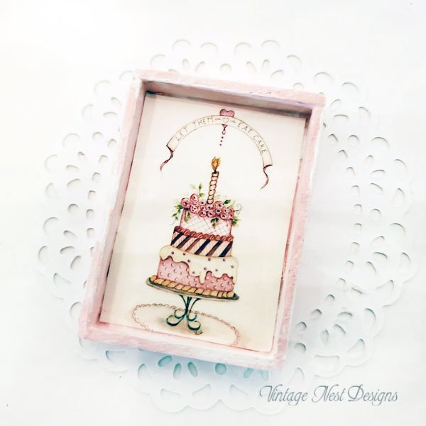 Cake No.8:1 Dollhouse Miniature Handmade image 3