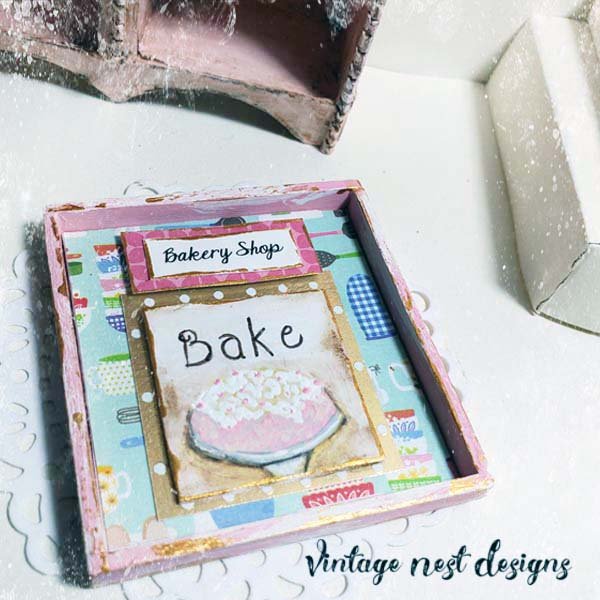 Bakery Sign No.18 Dollhouse Miniature Handmade image 5