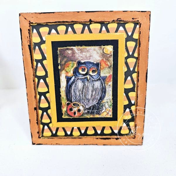 Halloween Owl No.4:5 Dollhouse Miniature image 2