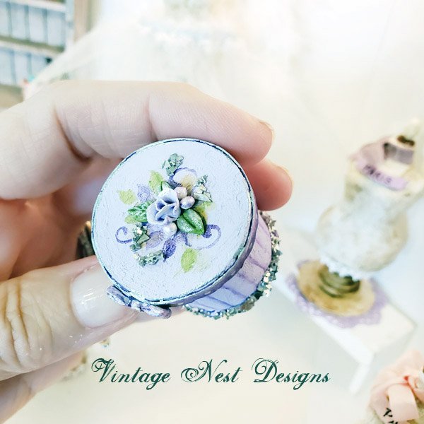 Box No.109 Dollhouse Miniature Handmade image 4