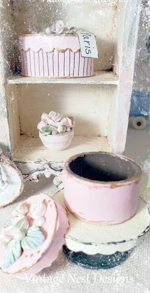 Box No.57 Dollhouse Miniature Handmade for Dolls image 3