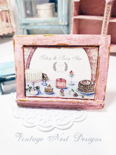 Bakery Shop No.1:2 Dollhouse Miniature Handmade image 0