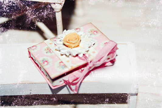 Box No.12 Dollhouse Miniature Handmade image 0