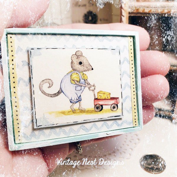 Mouse No.1:3 Dollhouse Miniature Handmade image 5