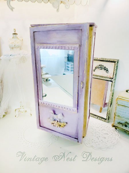 Amoire Wardrobe No.2 Dollhouse Miniature Handmade image 0