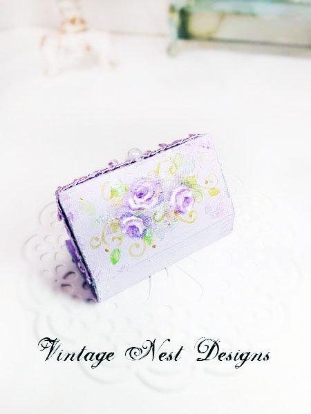 Box No.52 Dollhouse Miniature Handmade image 2