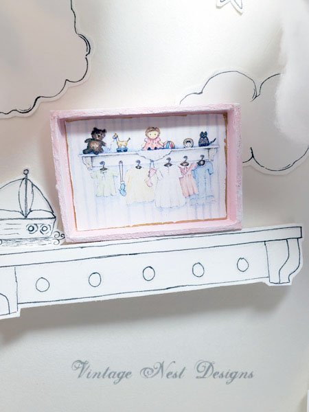 Baby Time No.1:1 Dollhouse Miniature Handmade image 4