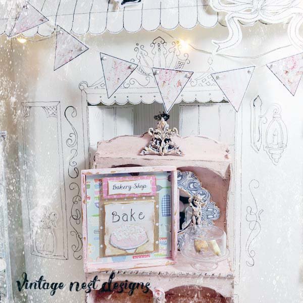Bakery Sign No.18 Dollhouse Miniature Handmade image 6