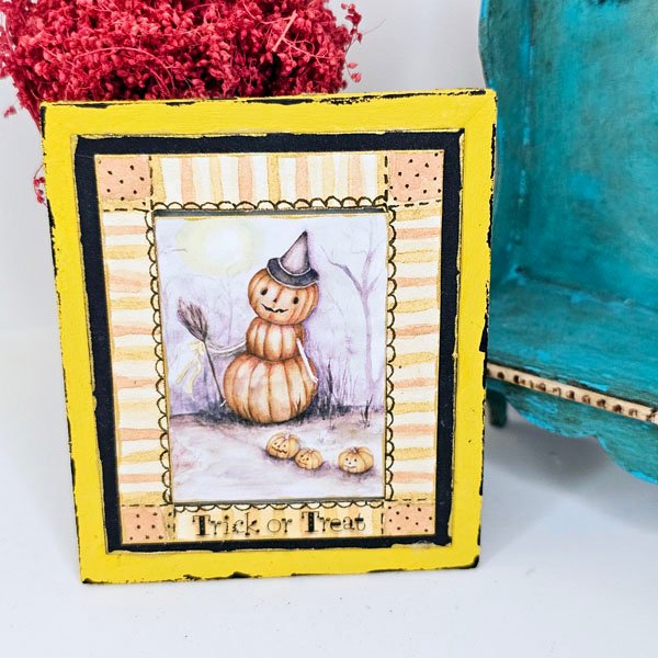 Halloween Pumpkins No.5:4 Dollhouse Miniature Handmade image 3
