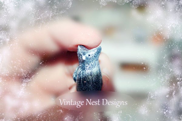 Black Cat No.1:1 Dollhouse Miniature Handmade image 2