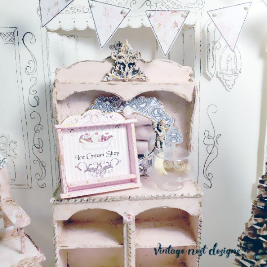 Shelf No.67 Ice Cream Shop Dollhouse Miniature Handmade image 4