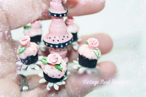 Chandelier No.3 Dollhouse Miniature Handmade image 1