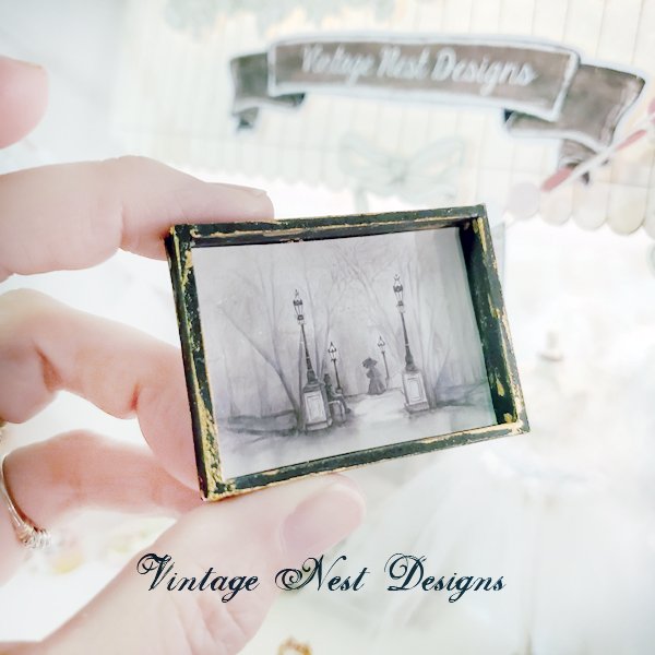 London Fog No.1:2 Dollhouse Miniature Handmade image 2