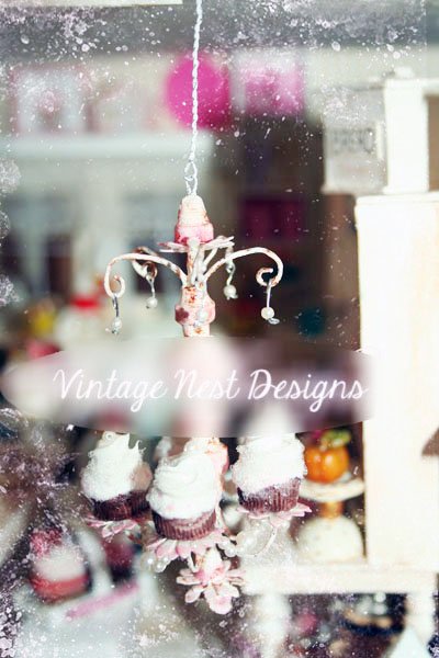 Chandelier No.1 Dollhouse Miniature Handmade image 0