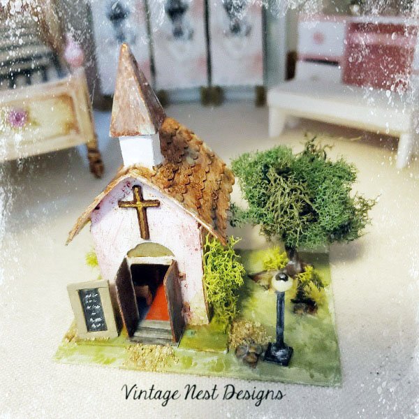 Church House No.5 Handmade Miniature image 6