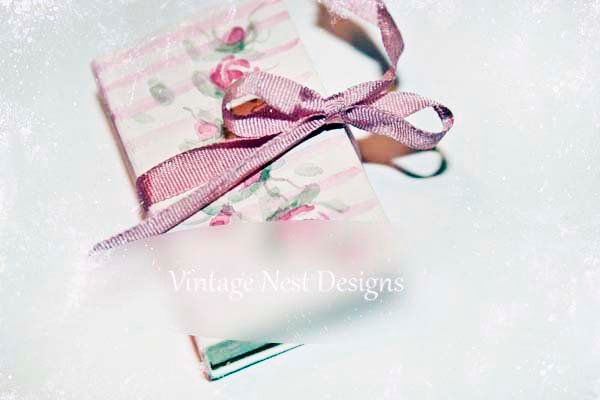 Box No.4 Dollhouse Miniature Handmade image 0