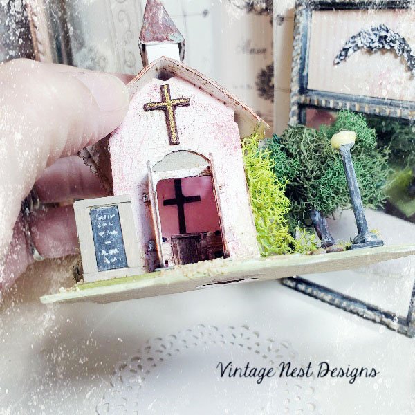 Church House No.5 Handmade Miniature image 5