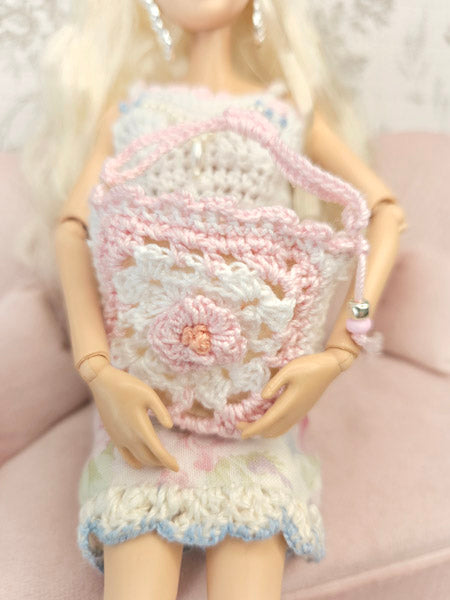 Barbie Fashion Doll Bag No. 2 Handmade Crochet