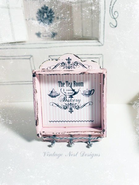 Cabinet Shelf No.59 Dollhouse Miniature Handmade image 4